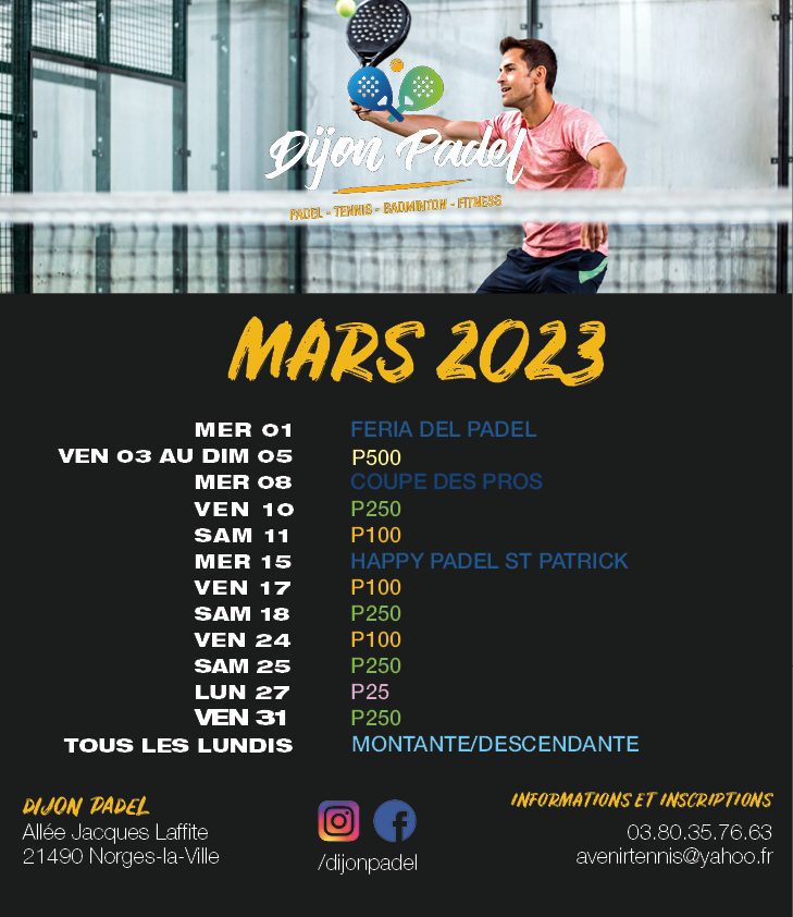 CALENDRIER MARS PNG